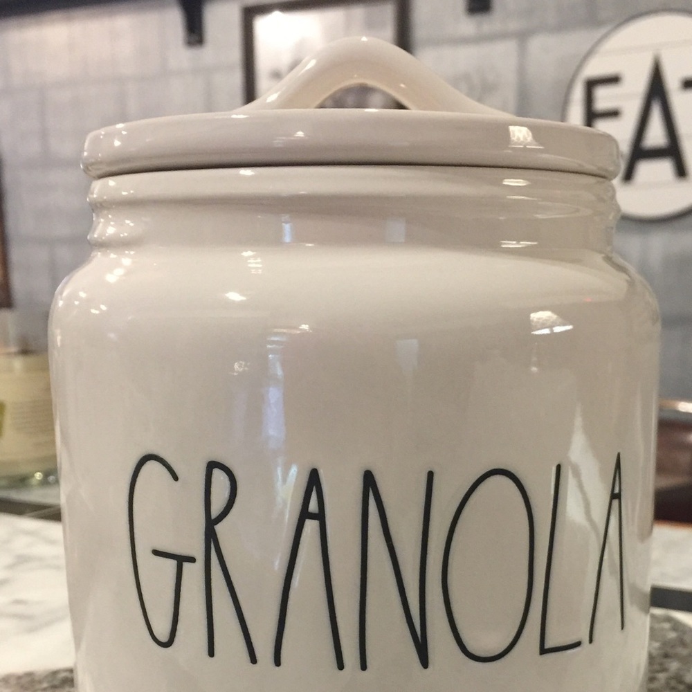 Large Rae Dunn Granola Canister